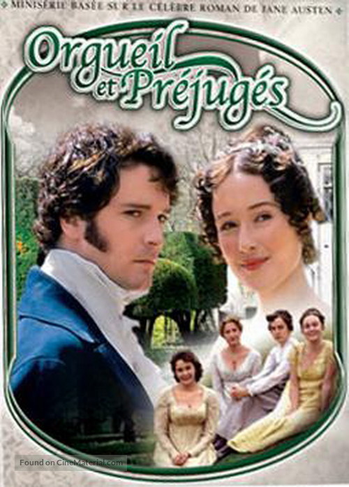 &quot;Pride and Prejudice&quot; - French DVD movie cover