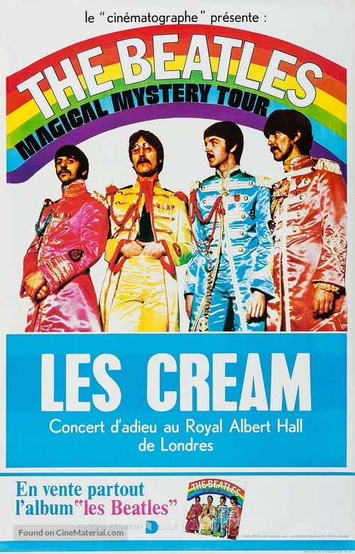 Magical Mystery Tour - French Combo movie poster