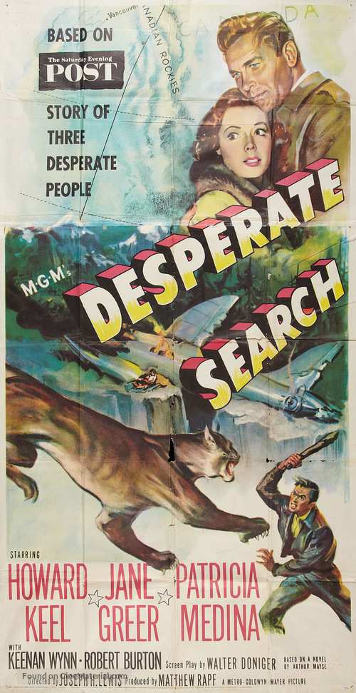 Desperate Search - Movie Poster