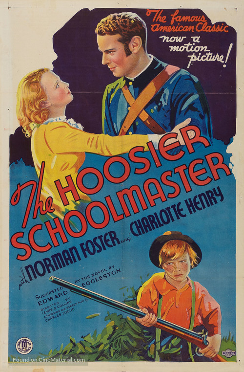 The Hoosier Schoolmaster - Movie Poster