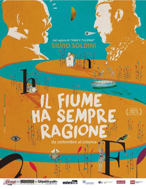 Il fiume ha sempre ragione - Italian Movie Poster