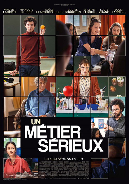 Un m&eacute;tier s&eacute;rieux - Swiss Movie Poster