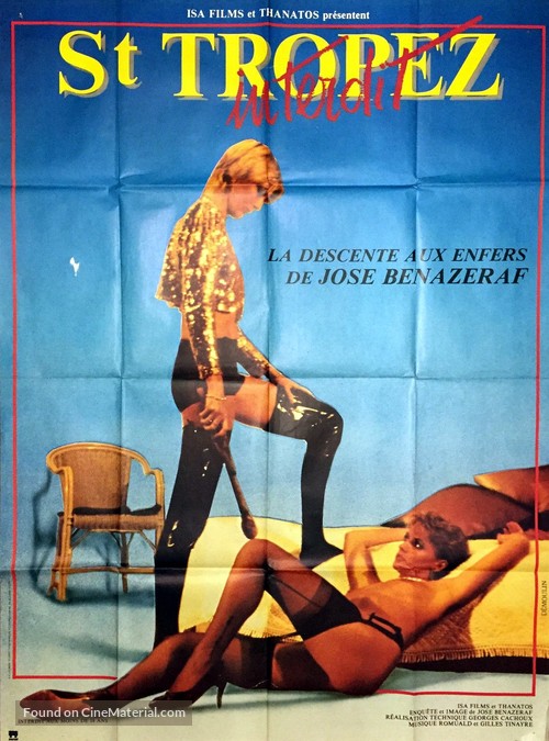 Saint-Tropez interdit - French Movie Poster