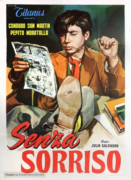 Sin la sonrisa de Dios - Italian Movie Poster