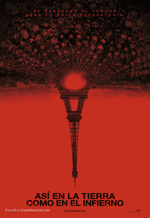 As Above, So Below - Spanish Movie Poster