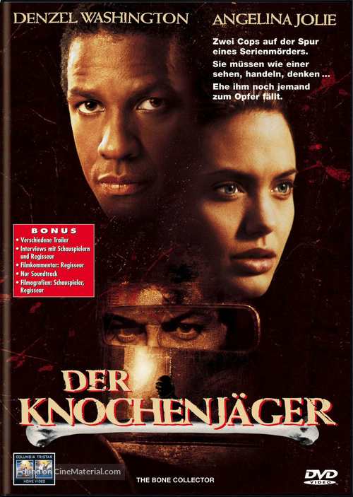 The Bone Collector - Swiss DVD movie cover