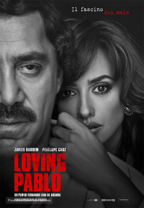 Loving Pablo - Italian Movie Poster