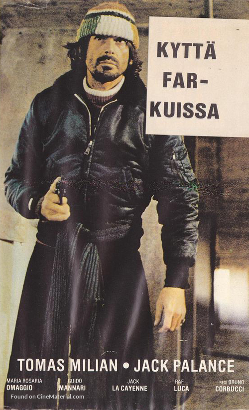 Squadra antiscippo - Finnish VHS movie cover