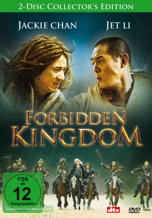 The Forbidden Kingdom - German Movie Cover