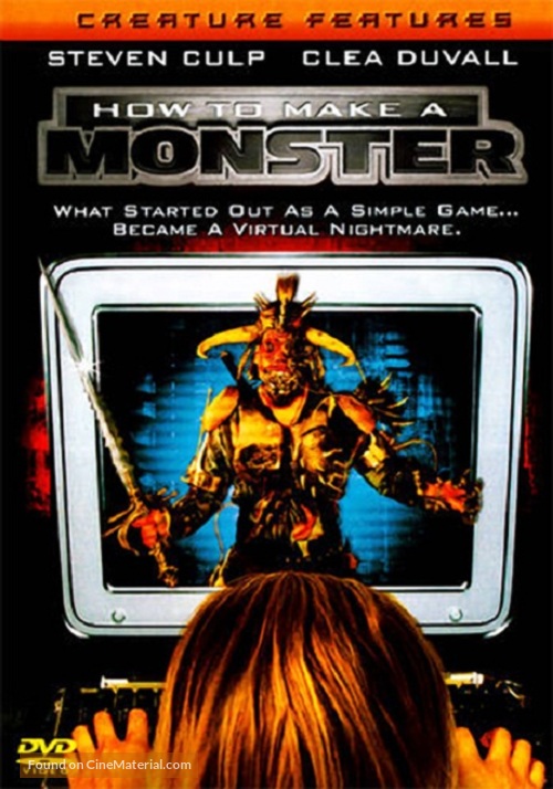 How to Make a Monster - DVD movie cover