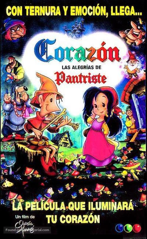 Coraz&oacute;n, las alegr&iacute;as de Pantriste - Argentinian Movie Poster