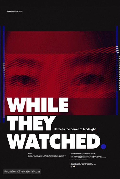 While They Watched - British Movie Poster