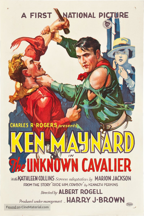 The Unknown Cavalier - Movie Poster