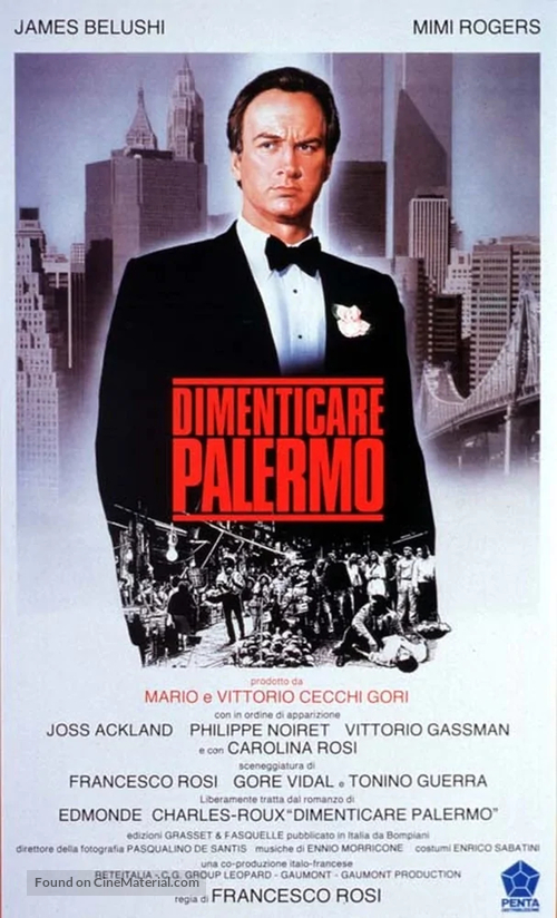 Dimenticare Palermo - Italian Movie Poster