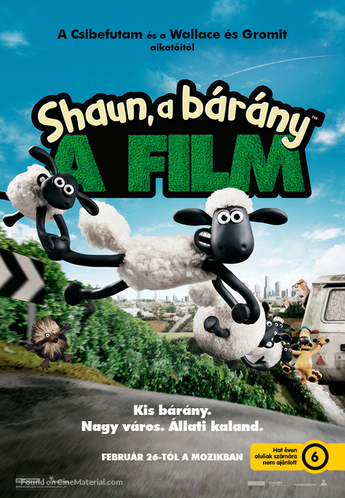 Shaun the Sheep - Hungarian Movie Poster