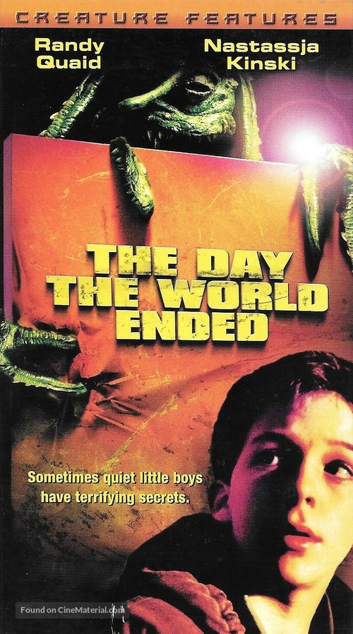 The Day the World Ended - VHS movie cover