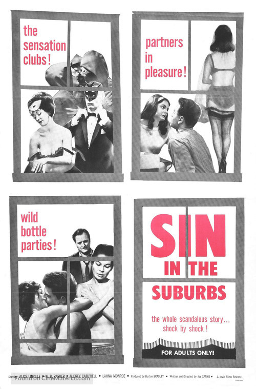 Sin in the Suburbs - Movie Poster