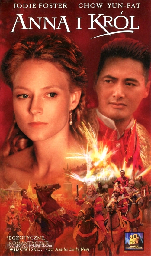 Anna And The King - Polish VHS movie cover