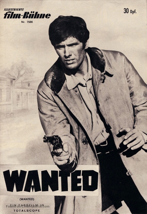 Wanted - German poster