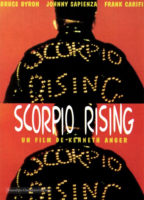 Scorpio Rising - French Movie Poster