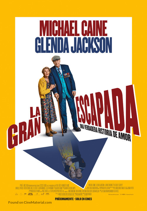 The Great Escaper - Spanish Movie Poster