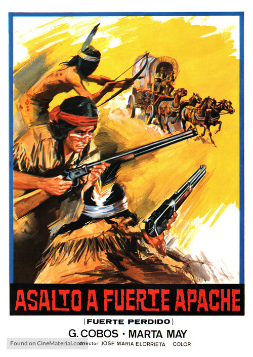 Fuerte perdido - Spanish Movie Poster