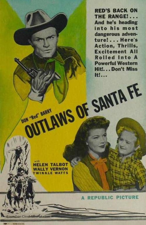 Outlaws of Santa Fe - Movie Poster