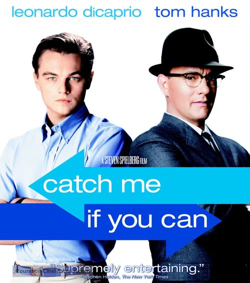 Catch Me If You Can - Blu-Ray movie cover