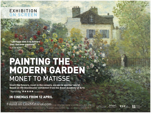 Painting the Modern Garden: Monet to Matisse - British Movie Poster