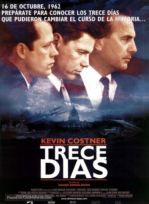 Thirteen Days - Spanish Movie Poster
