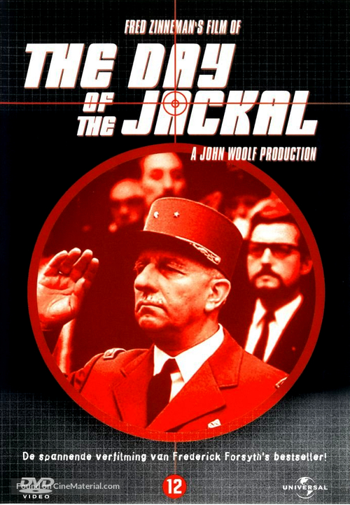 The Day of the Jackal - Dutch Movie Cover
