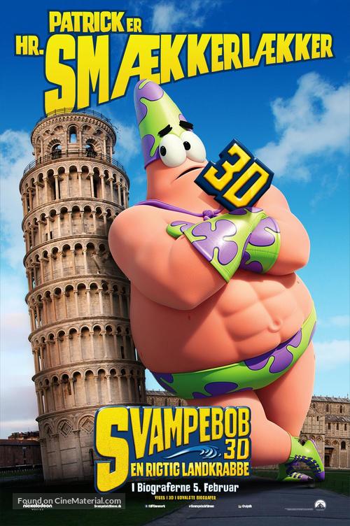 The SpongeBob Movie: Sponge Out of Water - Danish Movie Poster