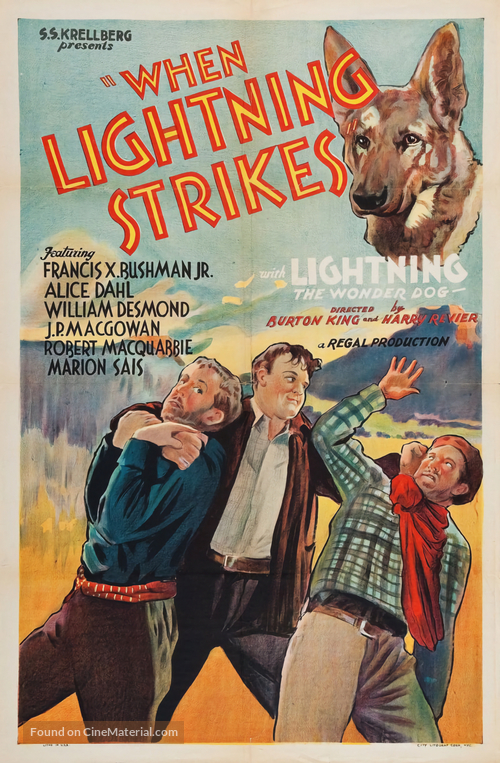 When Lightning Strikes - Movie Poster