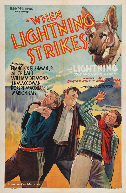 When Lightning Strikes - Movie Poster