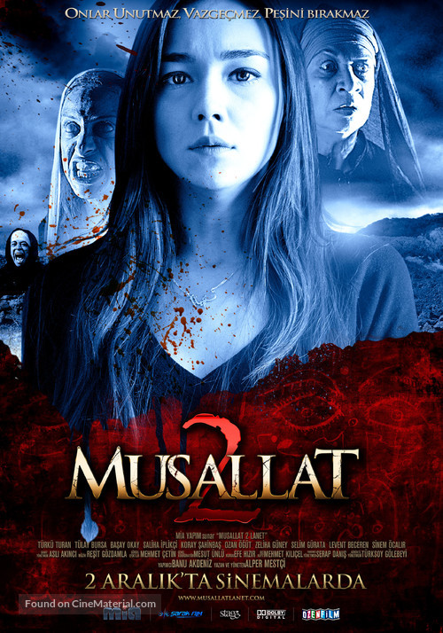 Musallat 2: Lanet - Turkish Movie Poster