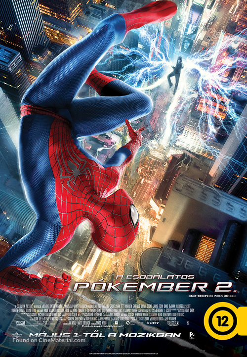 The Amazing Spider-Man 2 - Hungarian Movie Poster