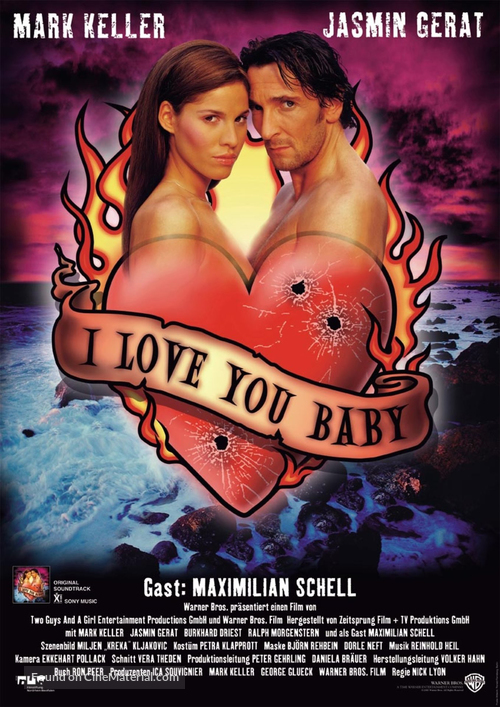 I Love You, Baby - German Movie Poster