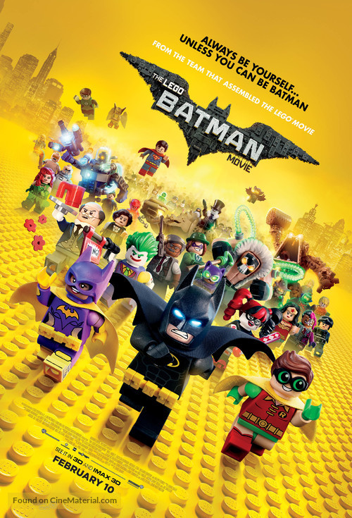 The Lego Batman Movie - Indonesian Movie Poster