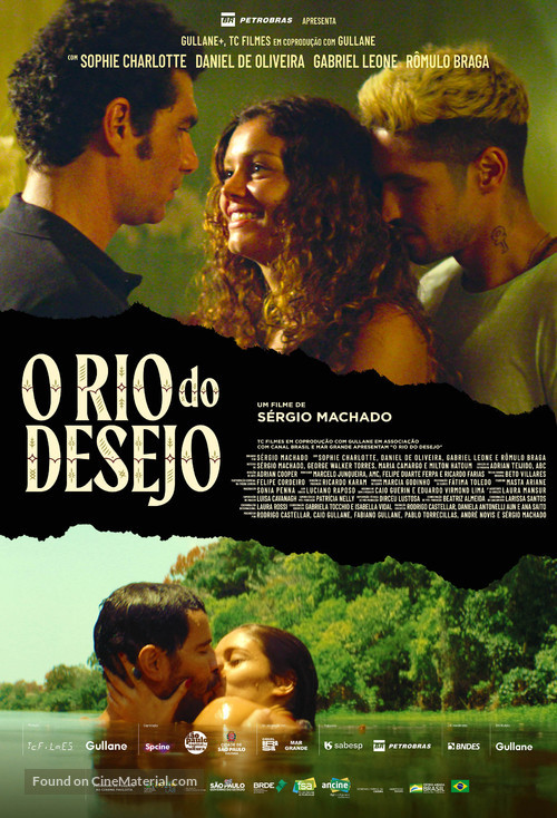 O Rio do Desejo - Brazilian Movie Poster