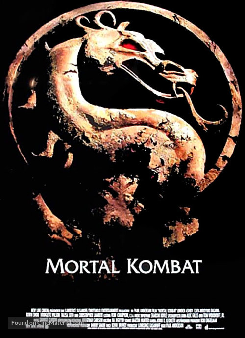 Mortal Kombat - German Theatrical movie poster