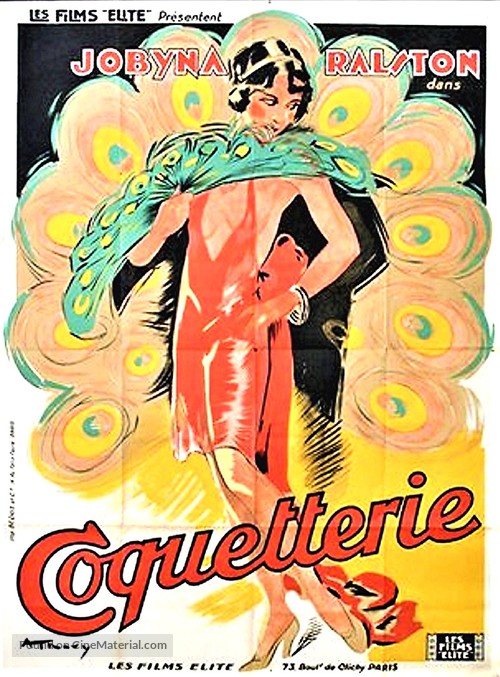 The College Coquette - French Movie Poster