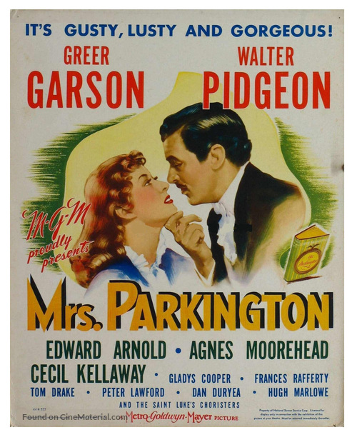 Mrs. Parkington - Movie Poster