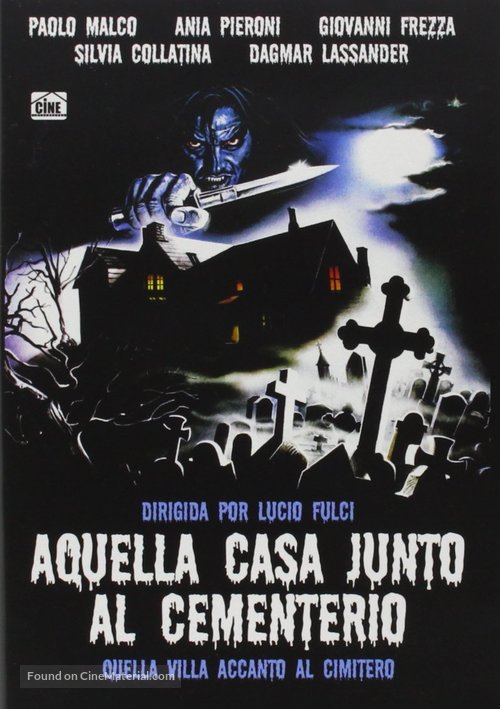 Quella villa accanto al cimitero - Spanish Movie Cover