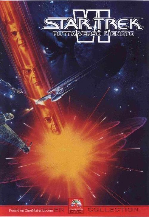 Star Trek: The Undiscovered Country - Italian DVD movie cover