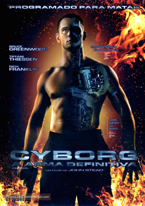Cyborg Soldier - Brazilian Movie Cover