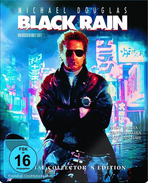 Black Rain - German Blu-Ray movie cover