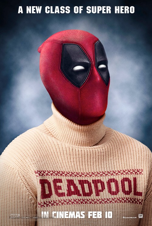 Deadpool - British Movie Poster
