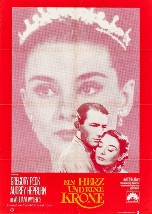 Roman Holiday - German Movie Poster