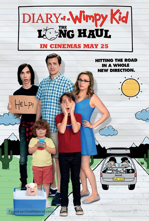 Diary of a Wimpy Kid: The Long Haul - Singaporean Movie Poster