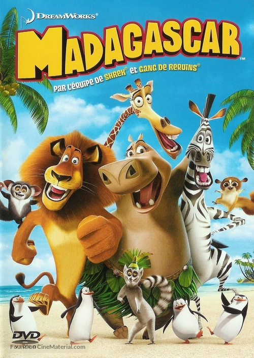 Madagascar - French DVD movie cover